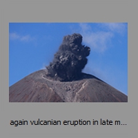 again vulcanian eruption in late morning, 21.Feb.2016